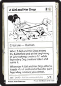 Image for A Girl and Her Dogs (Mystery Booster 2 Playtest Cards) - Magic: The Gathering