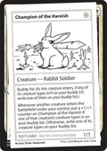 Image for Champion of the Hareish (Mystery Booster 2 Playtest Cards) - Magic: The Gathering
