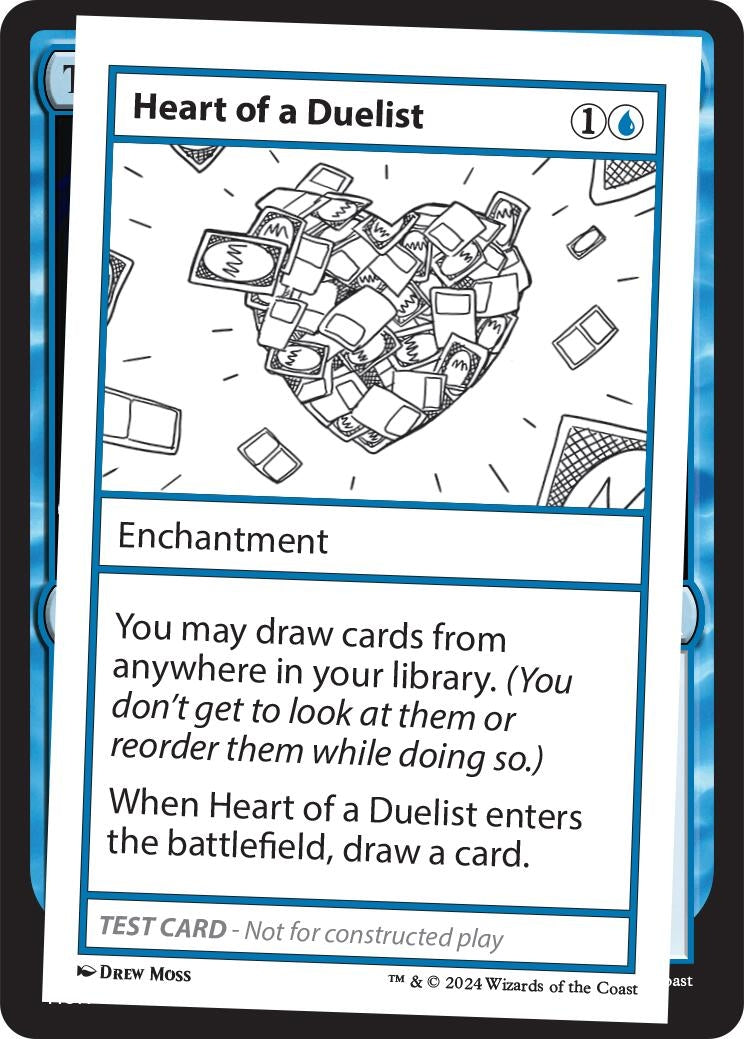 Image for Heart of a Duelist (Mystery Booster 2 Playtest Cards) - Magic: The Gathering