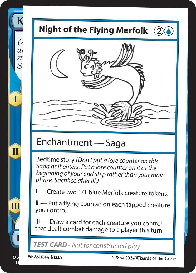 Image for Night of the Flying Merfolk (Mystery Booster 2 Playtest Cards) - Magic: The Gathering