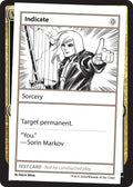 Image for Indicate (Mystery Booster 2 Playtest Cards) - Magic: The Gathering