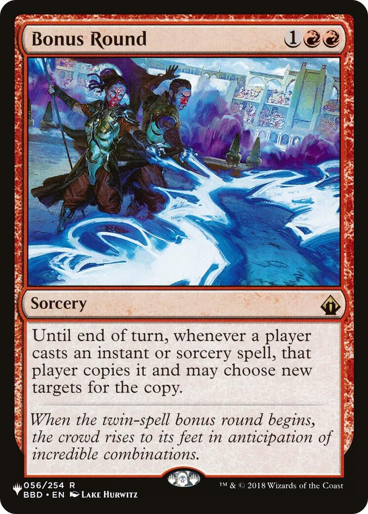 Image for Bonus Round (056/254) (The List Reprints) - Magic: The Gathering