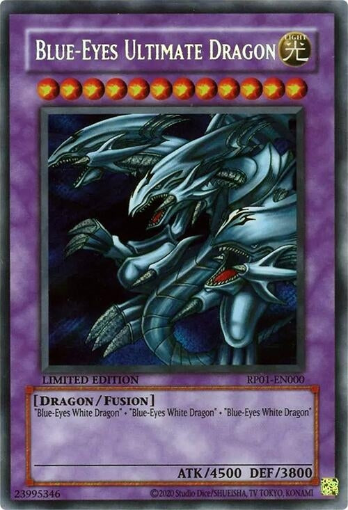 Image for Blue-Eyes Ultimate Dragon (RP01-EN000) (Retro Pack (2020 Date Reprint)) - YuGiOh