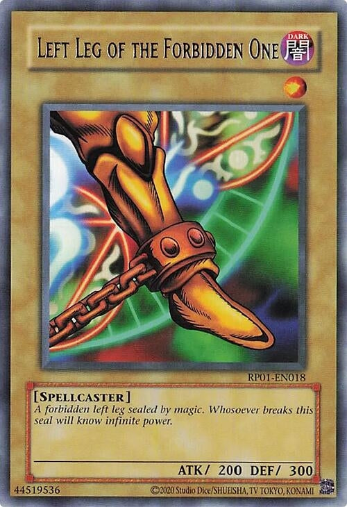 Image for Left Leg of the Forbidden One (RP01-EN018) (RP01) - YuGiOh