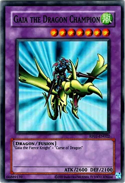 Image for Gaia the Dragon Champion (RP01-EN022) (RP01) - YuGiOh