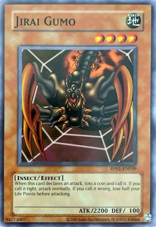 Image for Jirai Gumo (RP01-EN039) (RP01) - YuGiOh