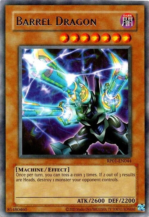 Image for Barrel Dragon (RP01-EN044) (RP01) - YuGiOh