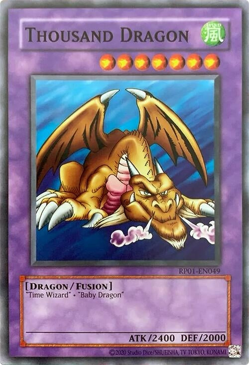 Image for Thousand Dragon (RP01-EN049) (Retro Pack (2020 Date Reprint)) - YuGiOh