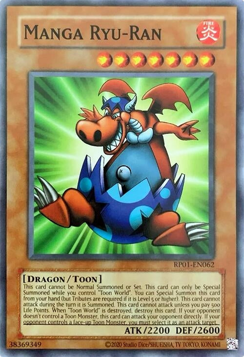Image for Manga Ryu-Ran (RP01-EN062) (Retro Pack (2020 Date Reprint)) - YuGiOh