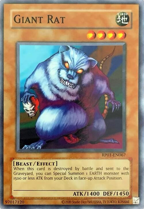 Image for Giant Rat (RP01-EN067) (RP01) - YuGiOh
