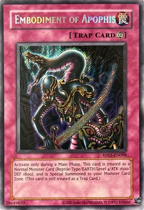 Image for Embodiment of Apophis (RP01-EN098) (Retro Pack (2020 Date Reprint)) - YuGiOh