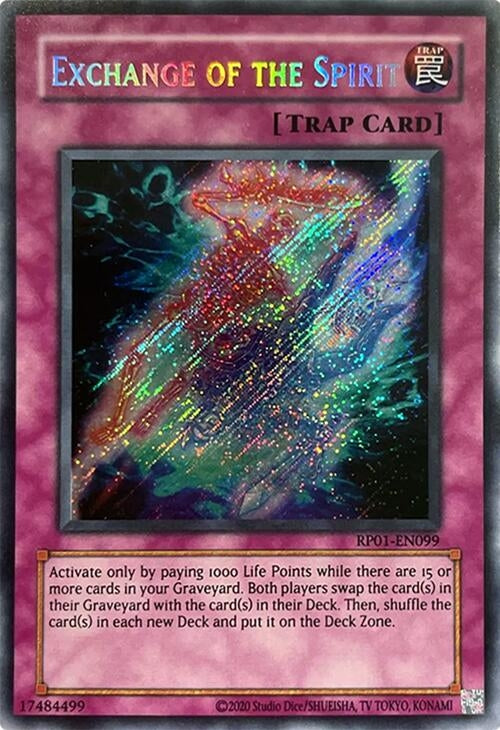 Image for Exchange of the Spirit (RP01-EN099) (Retro Pack (2020 Date Reprint)) - YuGiOh