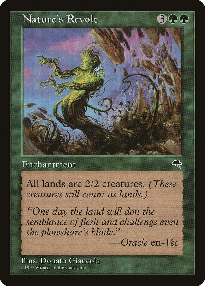 Image for Nature's Revolt (240) (Tempest) - Magic: The Gathering