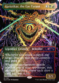 Image for Karazikar, the Eye Tyrant (Rainbow Foil) (1791) (Secret Lair Drop Series) - Magic: The Gathering