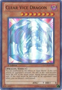 Image for Clear Vice Dragon (LCGX-EN209) (LC02) - YuGiOh