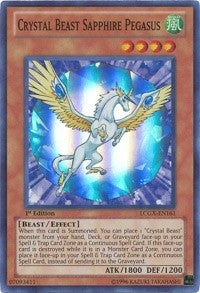Image for Crystal Beast Sapphire Pegasus (LCGX-EN161) (LC02) - YuGiOh