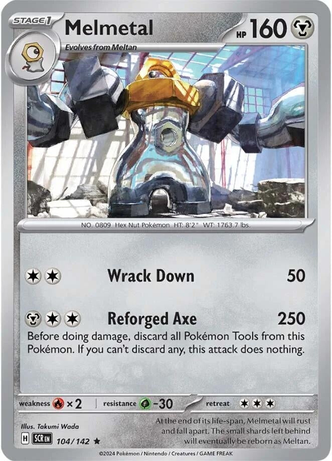 Image for Melmetal (104/142) (SCR) - Pokemon