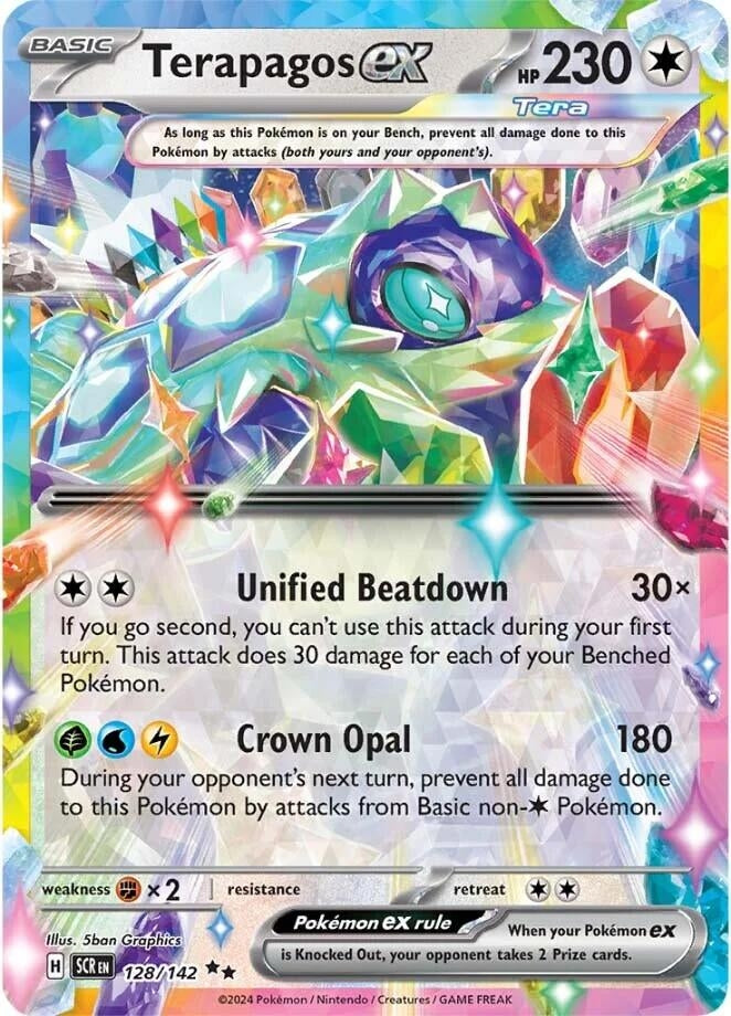 Image for Terapagos ex (128/142) (SCR) - Pokemon