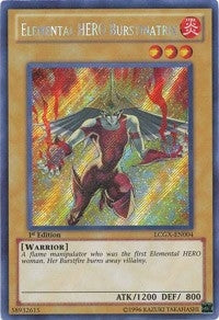 Image for Elemental HERO Burstinatrix (Alternate Art) (LCGX-EN004) (LC02) - YuGiOh