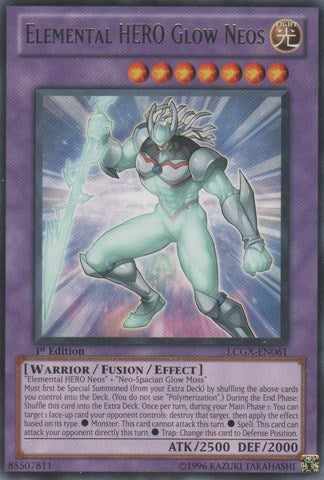 Image for Elemental HERO Glow Neos (LCGX-EN061) (LC02) - YuGiOh
