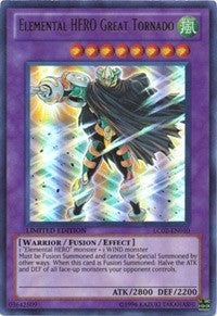 Image for Elemental HERO Great Tornado (LC02-EN010) (LC02) - YuGiOh