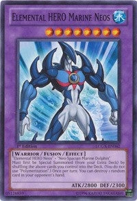 Image for Elemental HERO Marine Neos (LCGX-EN062) (LC02) - YuGiOh