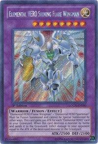Image for Elemental HERO Shining Flare Wingman (LCGX-EN050) (LC02) - YuGiOh