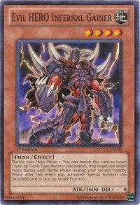 Image for Evil HERO Infernal Gainer (LCGX-EN030) (LC02) - YuGiOh
