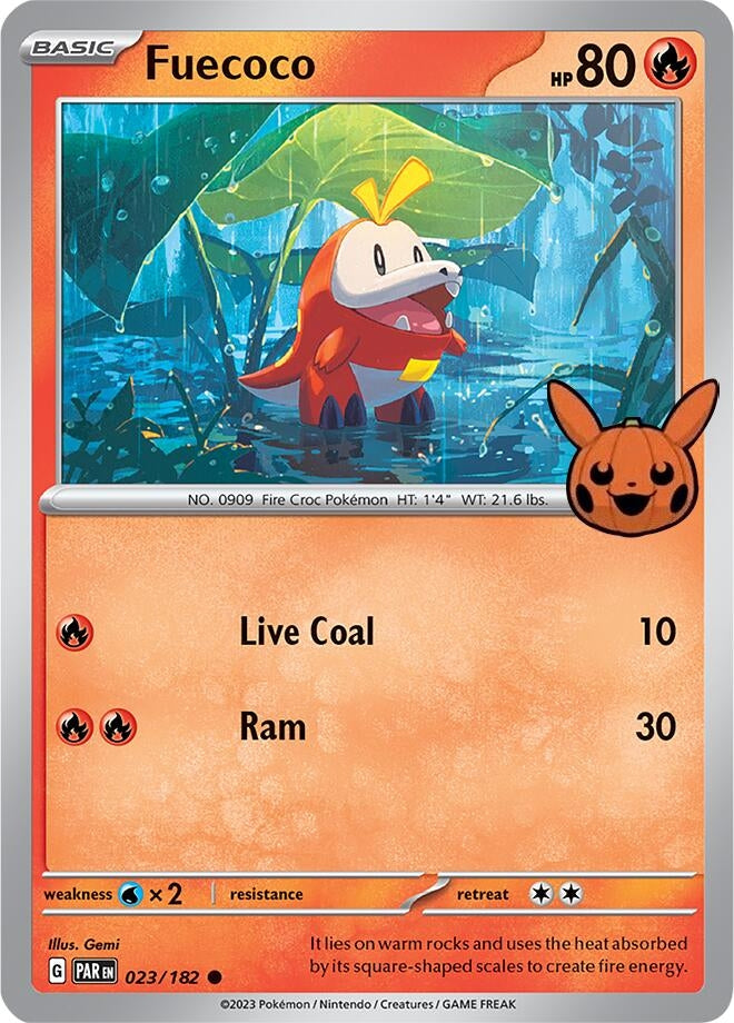 Image for Fuecoco (023/182) (TTBB24) - Pokemon