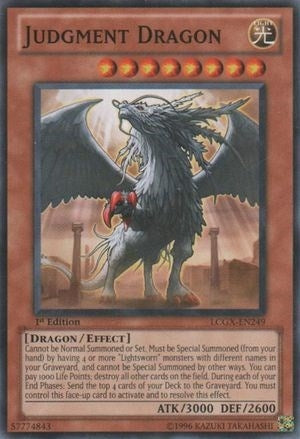 Image for Judgment Dragon (LCGX-EN249) (LC02) - YuGiOh