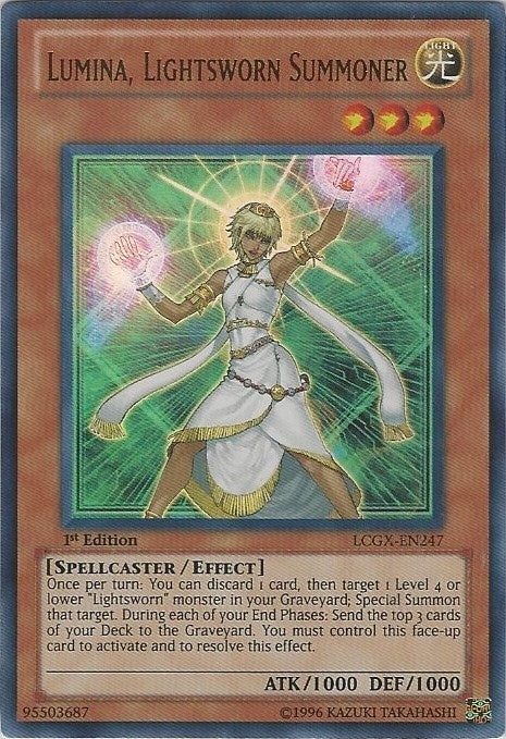 Image for Lumina, Lightsworn Summoner (LCGX-EN247) (LC02) - YuGiOh