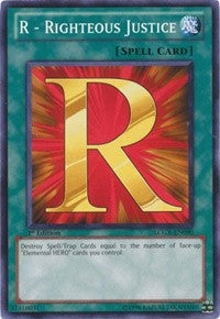 Image for R - Righteous Justice (LCGX-EN090) (LC02) - YuGiOh