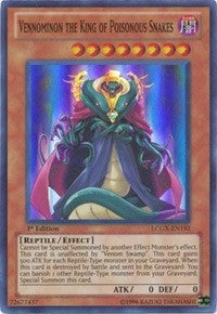 Image for Vennominon the King of Poisonous Snakes (LCGX-EN192) (LC02) - YuGiOh