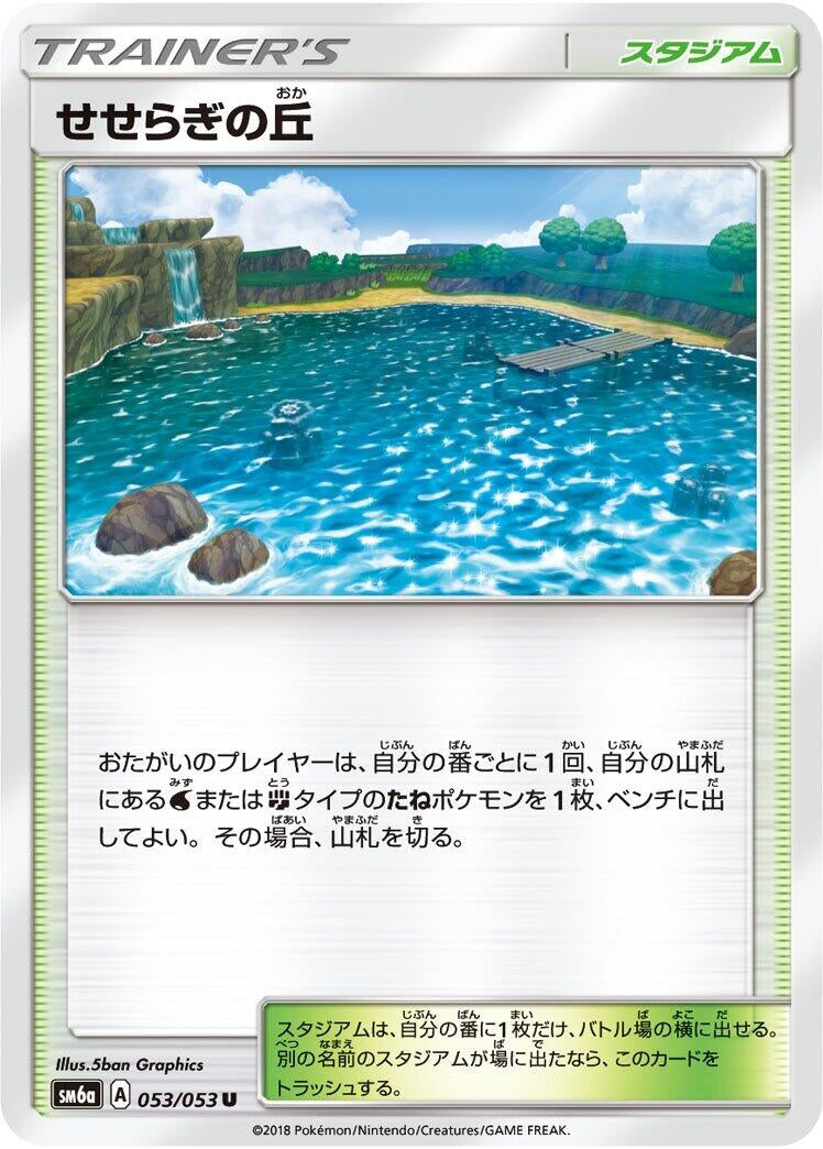 Image for Brooklet Hill (053/053) (SM6a: Dragon Storm) - Pokemon Japan