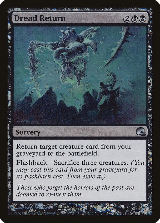 Image for Dread Return (23) (Premium Deck Series: Graveborn) - Magic: The Gathering