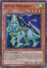 Image for Gusto Thunbolt (HA05-EN039) (HA05) - YuGiOh