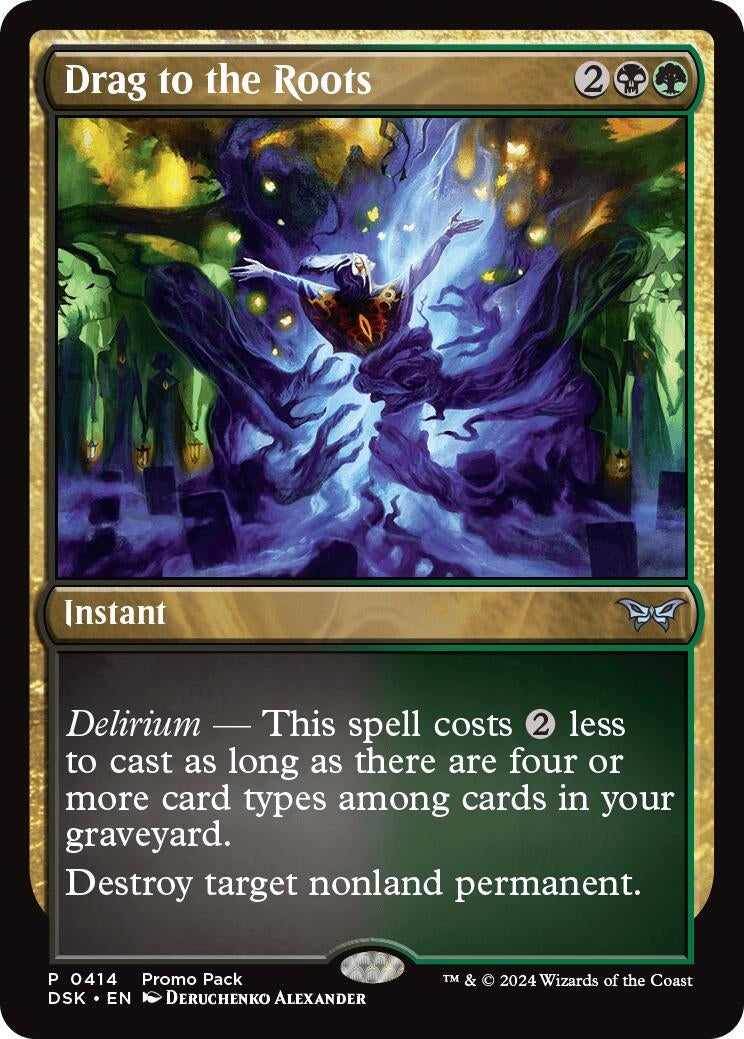 Image for Drag to the Roots (414) (Duskmourn: House of Horror) - Magic: The Gathering