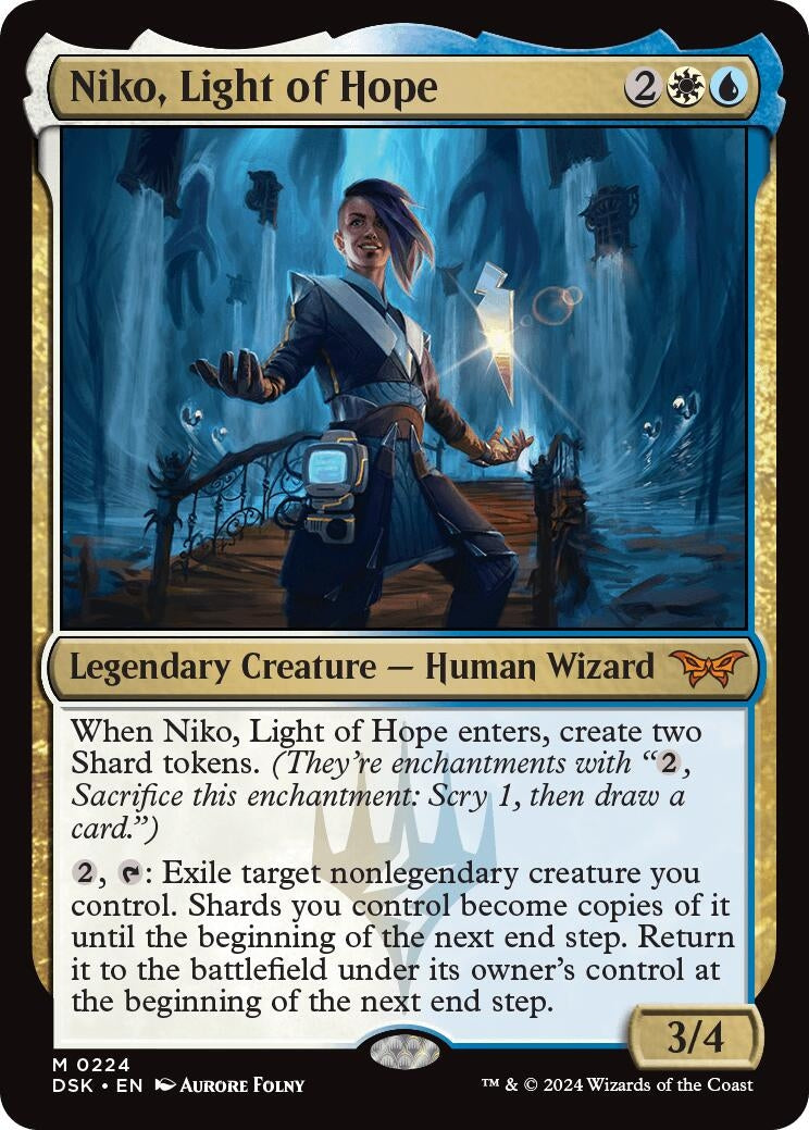 Image for Niko, Light of Hope (224) (Duskmourn: House of Horror) - Magic: The Gathering