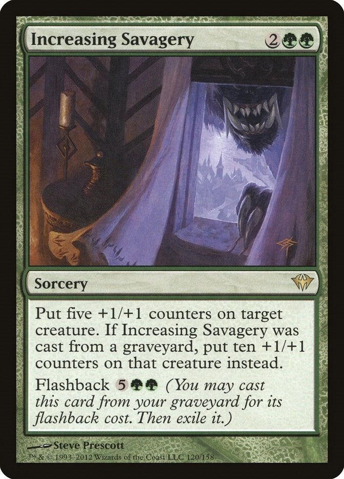 Image for Increasing Savagery (120) (Dark Ascension) - Magic: The Gathering