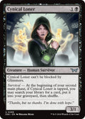 Image for Cynical Loner (89) (Duskmourn: House of Horror) - Magic: The Gathering