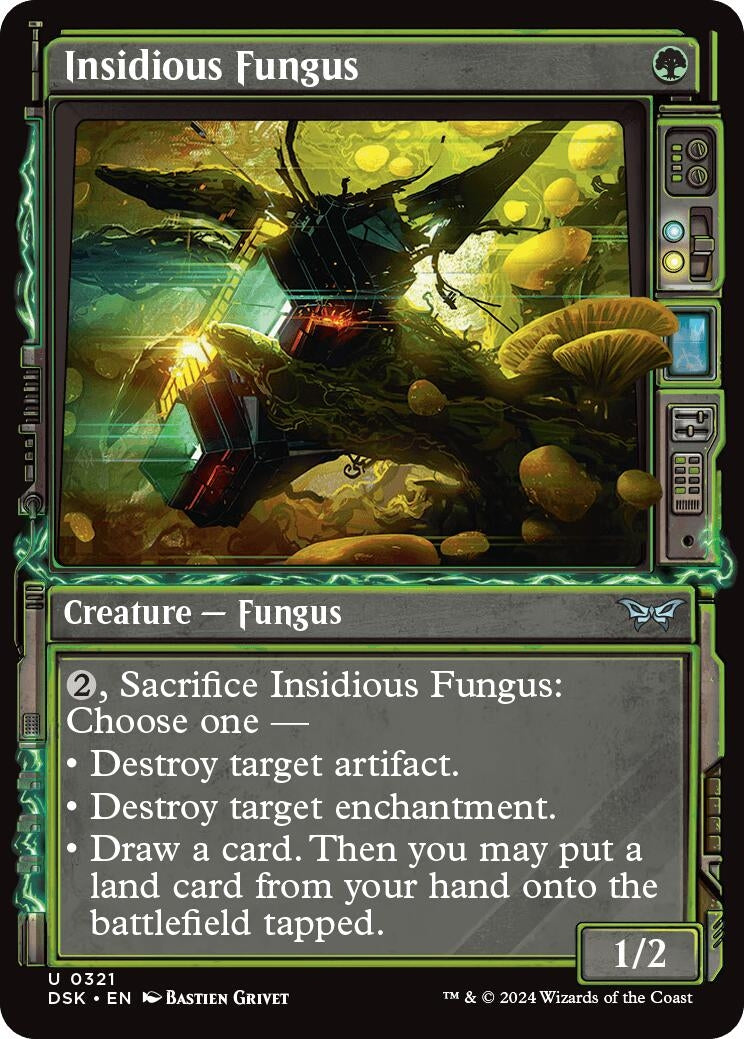 Image for Insidious Fungus (Showcase) (321) (Duskmourn: House of Horror) - Magic: The Gathering