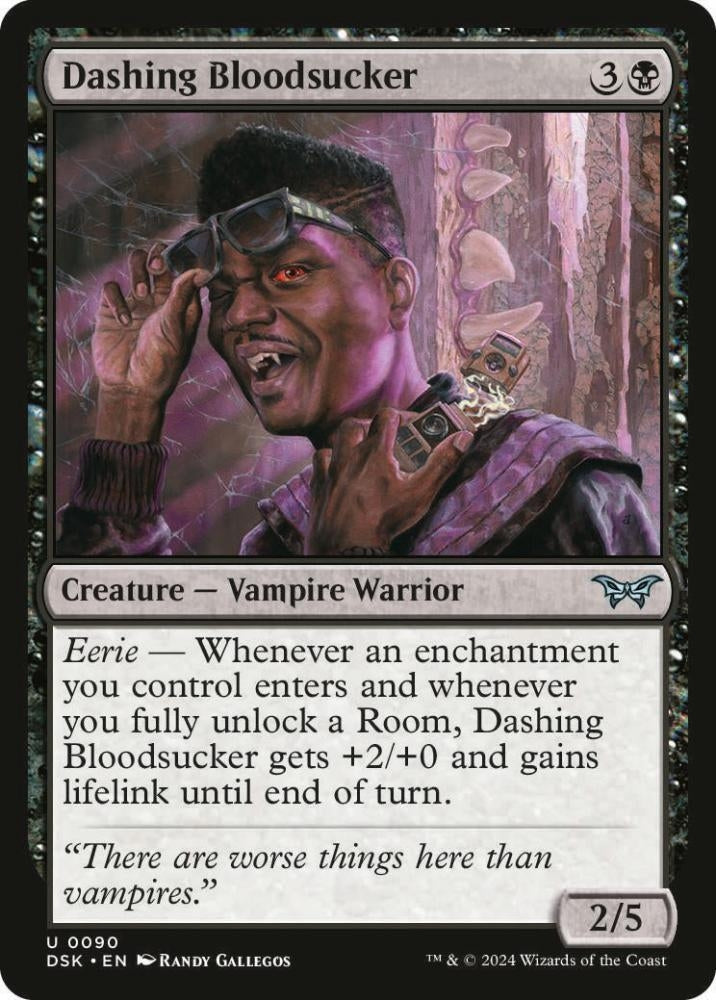 Image for Dashing Bloodsucker (90) (Duskmourn: House of Horror) - Magic: The Gathering