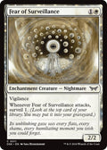 Image for Fear of Surveillance (11) (Duskmourn: House of Horror) - Magic: The Gathering