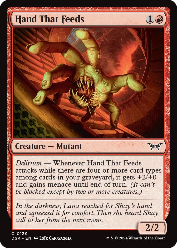 Image for Hand That Feeds (139) (Duskmourn: House of Horror) - Magic: The Gathering