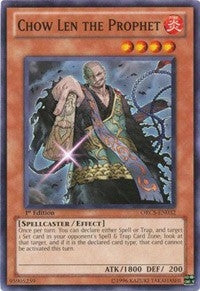 Image for Chow Len the Prophet (ORCS-EN032) (ORCS) - YuGiOh