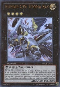 Image for Number C39: Utopia Ray (ORCS-EN040) (ORCS) - YuGiOh