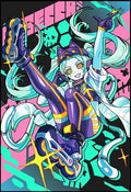 Image for Small Cyberse Punks Becca Sleeves (70-Pack) - Card Sleeves
