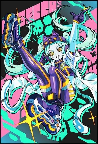 Image for Small Cyberse Punks Becca Sleeves (70-Pack) - Card Sleeves