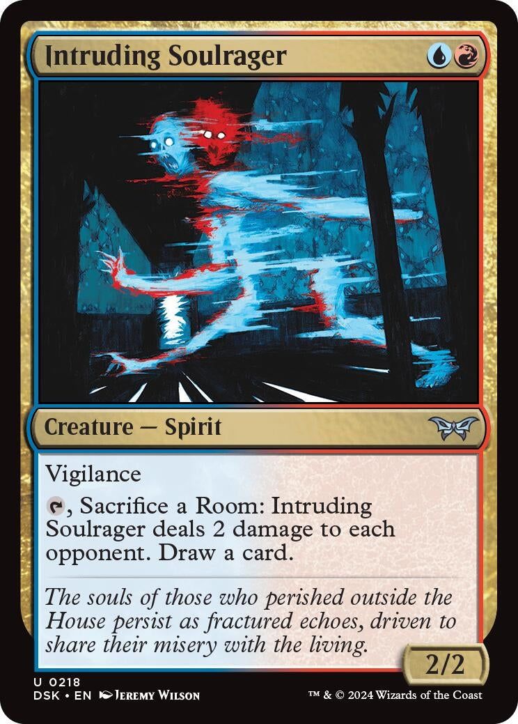 Image for Intruding Soulrager (218) (Duskmourn: House of Horror) - Magic: The Gathering