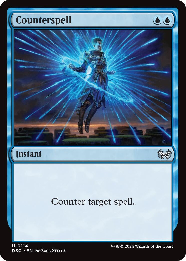 Image for Counterspell (114) (Duskmourn: House of Horror) - Magic: The Gathering